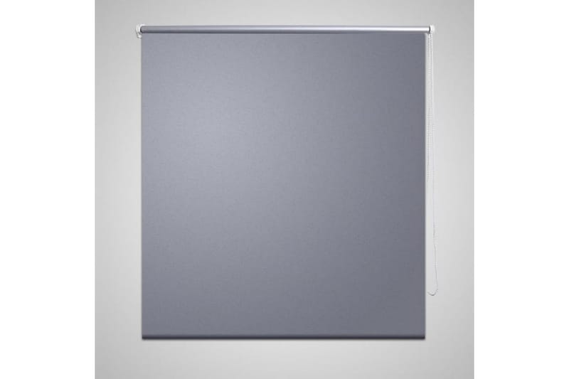 Rullgardin grå 120x175 cm mörkläggande - Rullgardin - Gardiner & gardinupphängning - Mörkläggande rullgardin