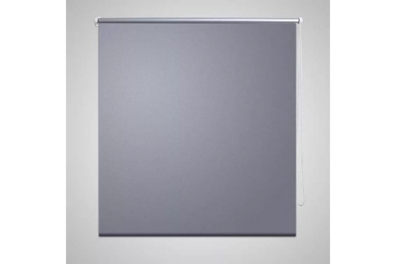 Rullgardin grå 160x175 cm mörkläggande - Rullgardin - Gardiner & gardinupphängning - Mörkläggande rullgardin