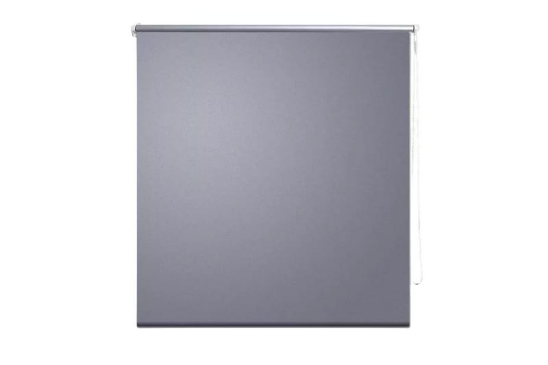Rullgardin grå 160x175 cm mörkläggande - Rullgardin - Gardiner & gardinupphängning - Mörkläggande rullgardin