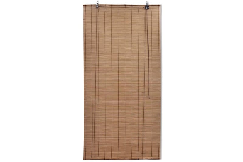 Rullgardin i bambu 120x160 cm brun - Textilier & mattor - Gardiner & gardinupphängning - Rullgardin - Bambu rullgardin
