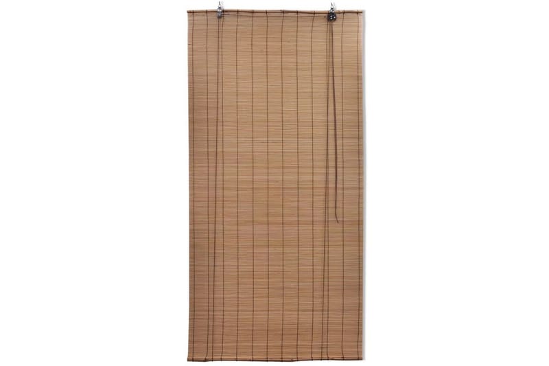 Rullgardin i bambu 140x160 cm brun - Textilier & mattor - Gardiner & gardinupphängning - Rullgardin - Bambu rullgardin