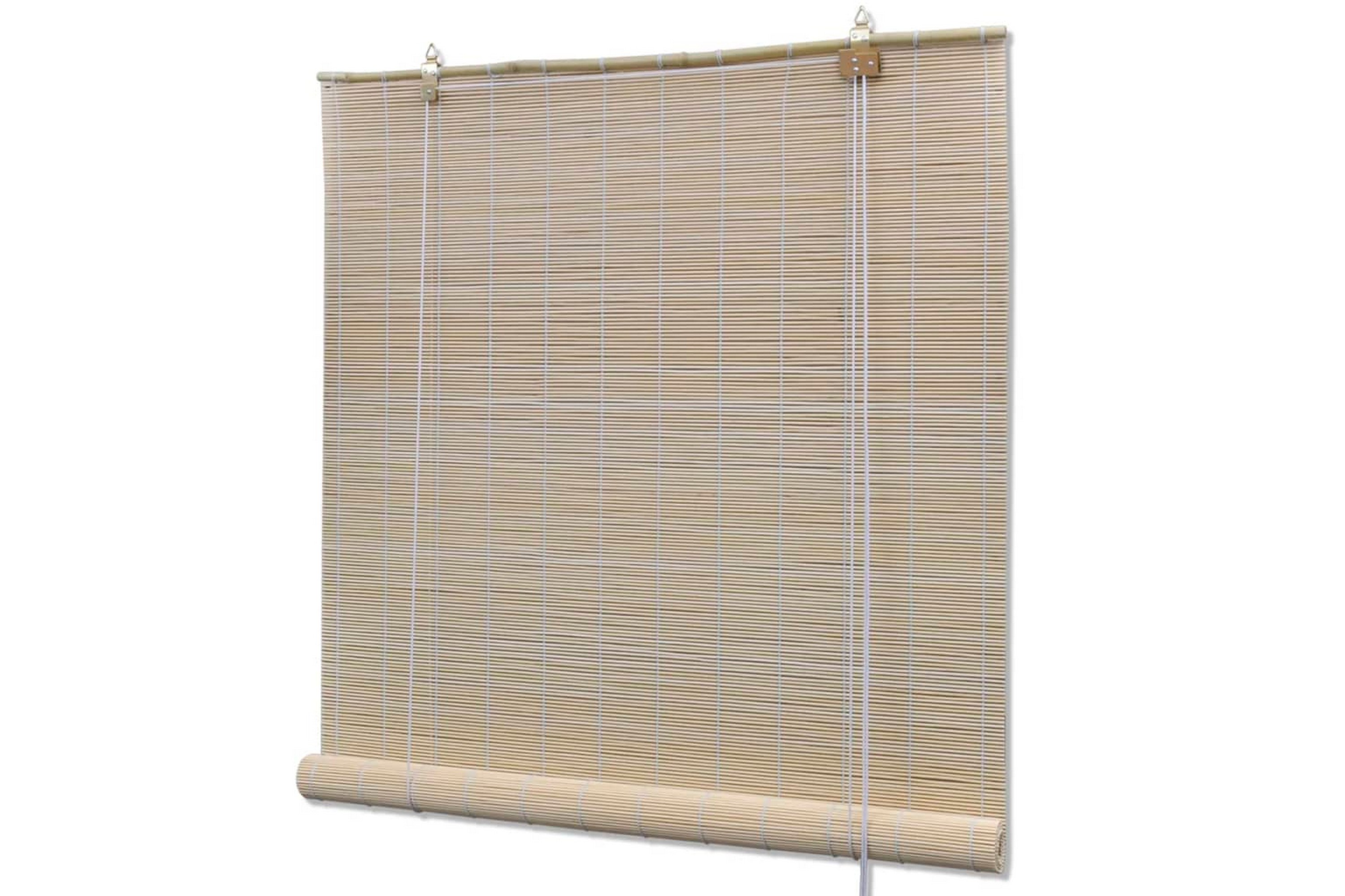 Rullgardin i naturlig bambu 150×220 cm – Beige