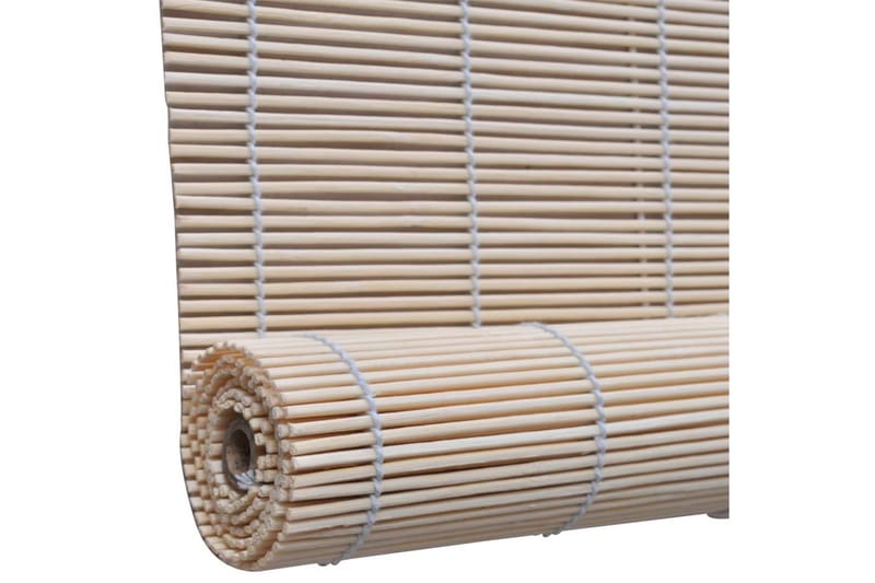 Rullgardin i naturlig bambu 150x220 cm - Beige - Gardiner & gardinupphängning - Bambu rullgardin - Rullgardin