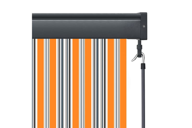 Rullgardin utomhus 140x250 cm gul och blå - Textilier & mattor - Gardiner & gardinupphängning - Rullgardin