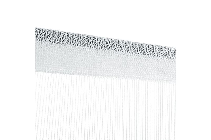 Trådgardiner 2 st 100x250 cm vit - Gardiner & gardinupphängning