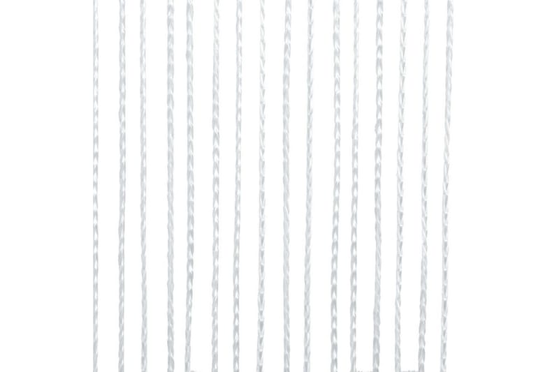Trådgardiner 2 st 140x250 cm vit - Gardiner & gardinupphängning