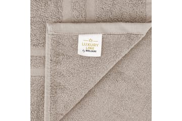 Handduk Areora set om 9 Beige - Beige - Textilier & mattor - Badrumstextilier