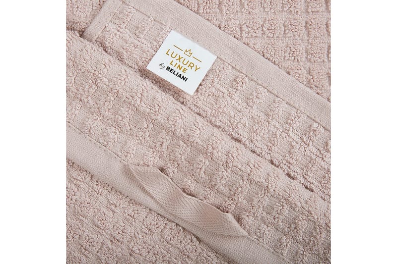 Handduk Atai set om 9 Rosa - Rosa - Textilier & mattor - Badrumstextilier