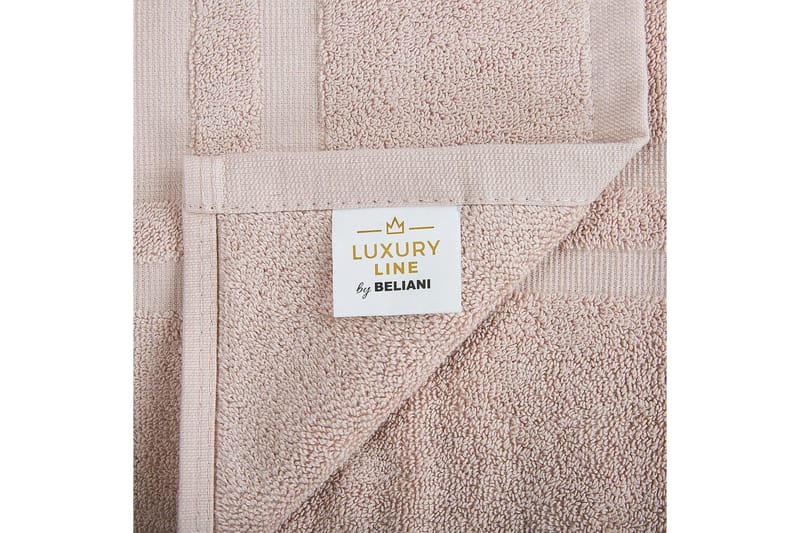 Handduk Atai set om 9 Rosa - Rosa - Textilier & mattor - Badrumstextilier