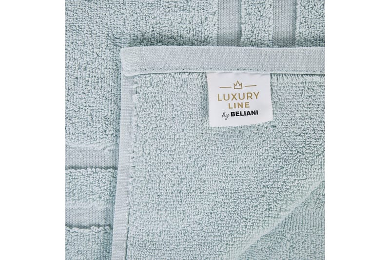 Handduk Mitiaro set om 9 Mintgrön - Mintgrön - Textilier & mattor - Badrumstextilier