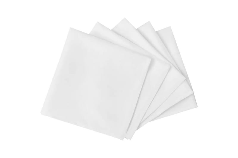 100 Servetter Vit 50 x 50 cm - Vit - Textilier & mattor - Kökstextilier