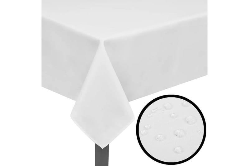 5 Bordsdukar Vit 100x100 cm - Vit - Textilier & mattor - Kökstextilier