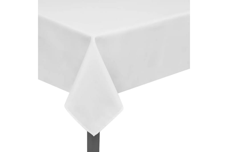 5 Bordsdukar Vit 130x130 cm - Vit - Textilier & mattor - Kökstextilier