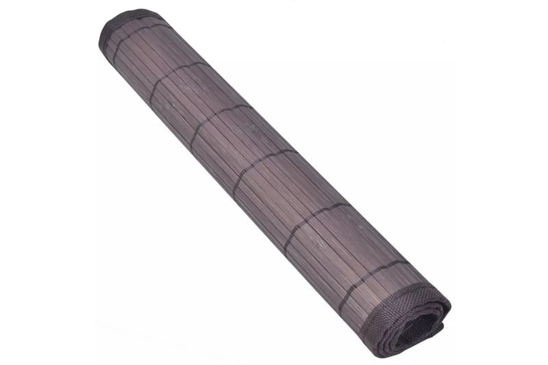 6 Bordstabletter i bambu 30x45 cm mörkbrun - Textilier & mattor - Kökstextilier - Bordstablett