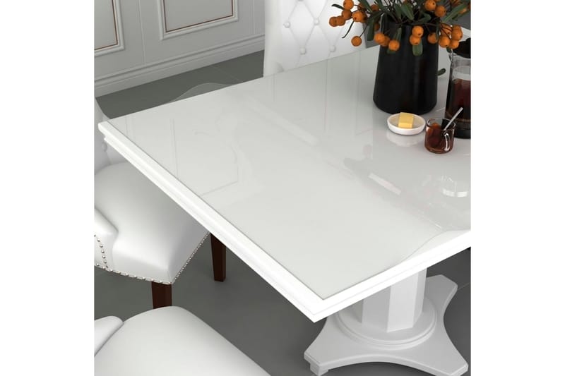 Bordsskydd genomskinligt Ã˜ 100x90 cm 2 mm PVC - Textilier & mattor - Kökstextilier - Dukar & löpare - Bordsduk