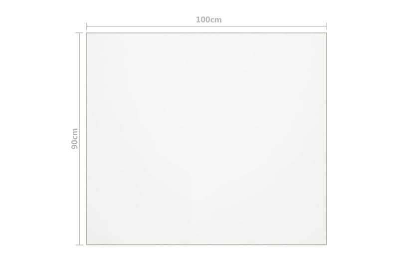 Bordsskydd genomskinligt Ã˜ 100x90 cm 2 mm PVC - Textilier & mattor - Kökstextilier - Dukar & löpare - Bordsduk