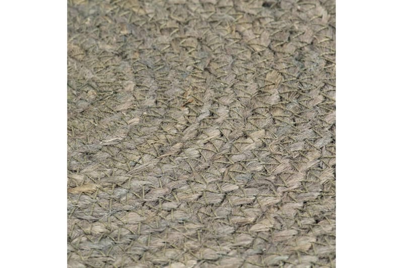Bordstabletter 6 st grå 38 cm rund jute - Textilier & mattor - Kökstextilier - Bordstablett