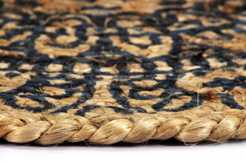 Bordstabletter 6 st mörkblå 38 cm rund jute - Textilier & mattor - Kökstextilier - Bordstablett