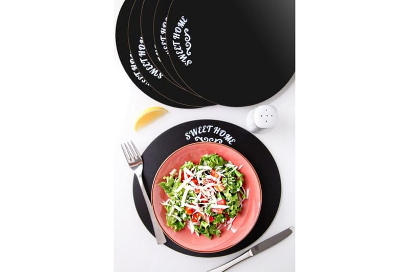 Bordstabletter 6-pack - Svart - Textilier & mattor - Kökstextilier - Bordstablett