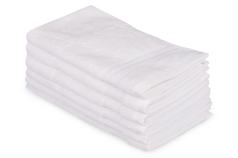 HOBBY Handduk 30x50 6-pack Vit - Textilier & mattor - Kökstextilier - Kökshandduk