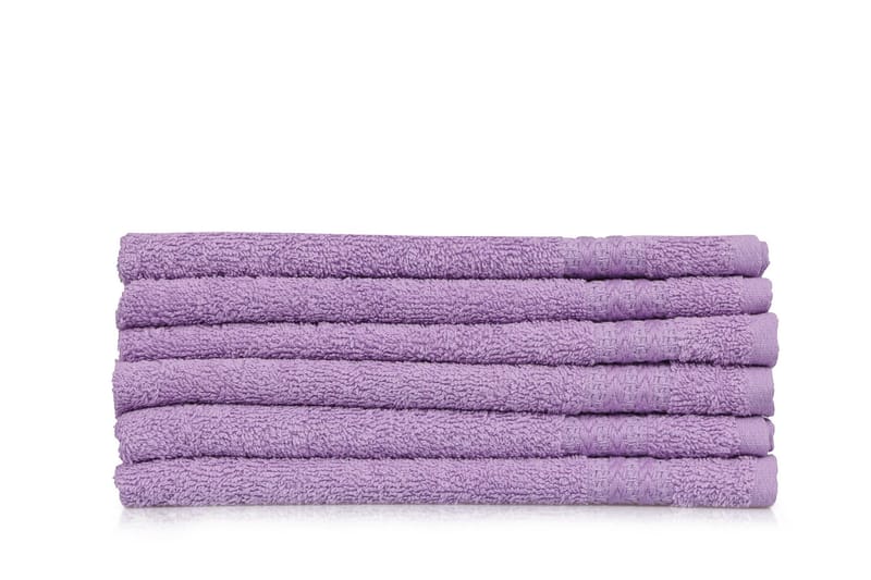 Hobby Handduk 30x50 cm 6-pack - Ljuslila - Textilier & mattor - Kökstextilier - Kökshandduk