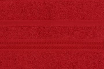 Hobby Handduk 30x50 cm 6-pack - Röd - Textilier & mattor - Badrumstextilier - Handduk