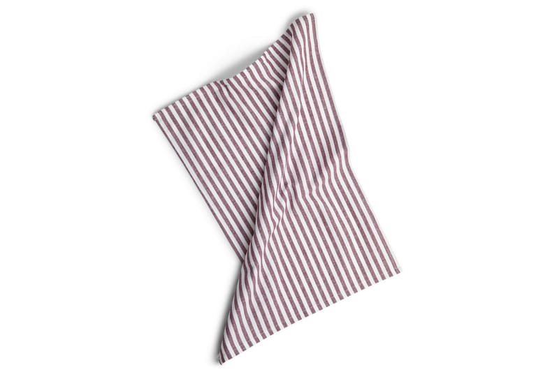 KL T STRIPE Kökshandduk 40x60 cm Vinröd - Kosta Linnewäfveri - Textilier & mattor - Kökstextilier - Kökshandduk