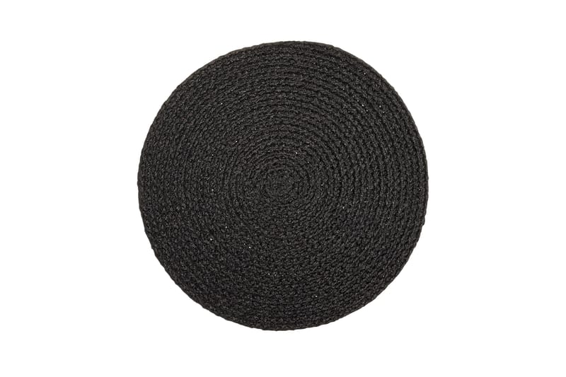 SALIX Tablett Rund 38 Svart - Textilier & mattor - Kökstextilier - Bordstablett