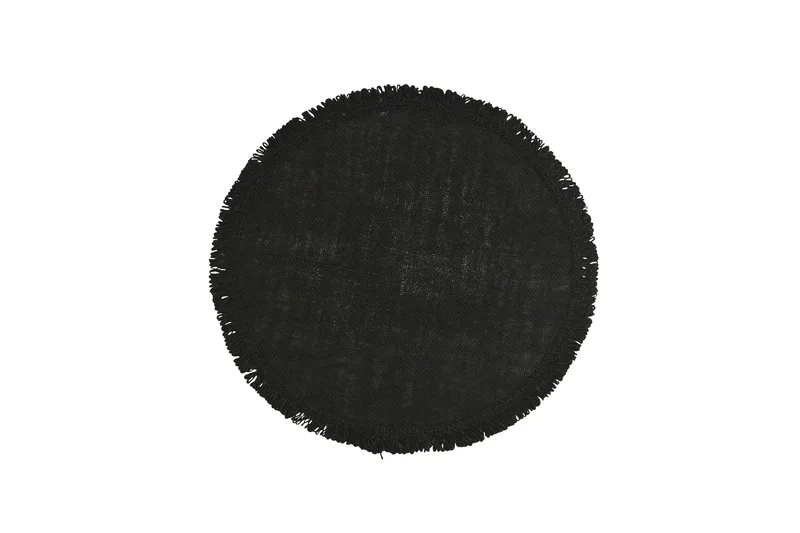Ville Tabletter Ø38 cm - Svart - Textilier & mattor - Kökstextilier - Bordstablett