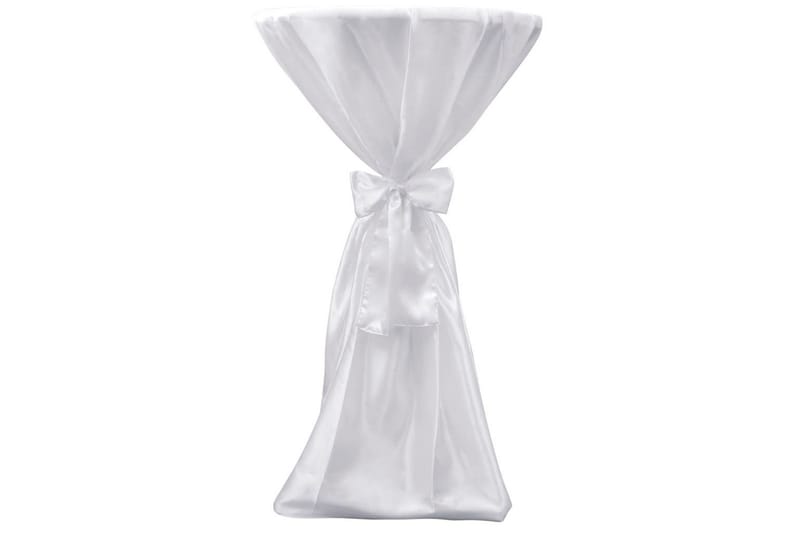 Vit bordsduk med rosett 60 cm 2-pack - Vit - Textilier & mattor - Kökstextilier