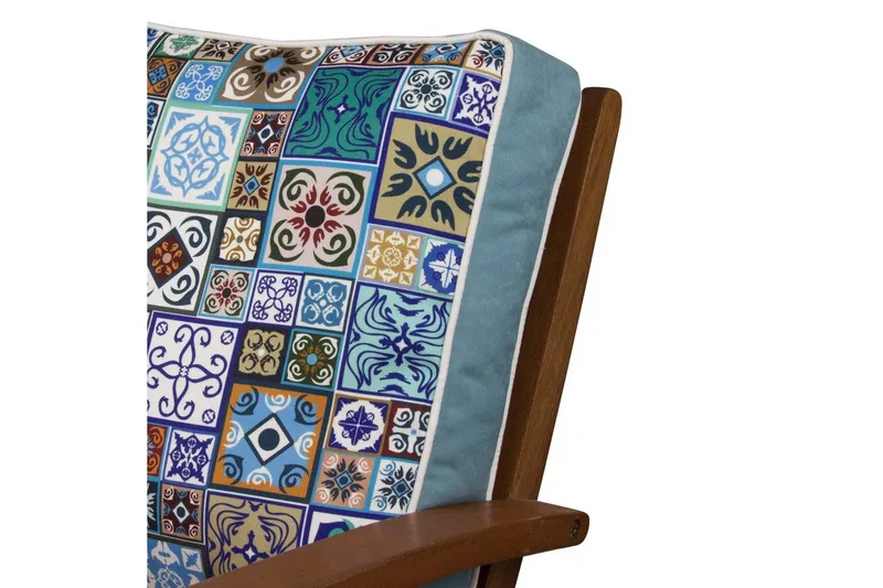 Alricon Prydnadskudde 42x42 cm - Blå - Textilier & mattor - Kuddar & plädar