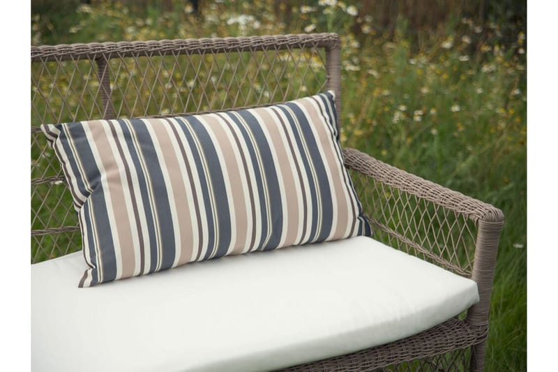 Barrie Utomhuskudde 42x60 cm - Brun/Blå/Beige - Textilier & mattor - Kuddar & plädar - Utomhuskudde