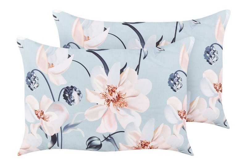 BENEDETTA Utomhuskudde 42x60 cm Blå - Textilier & mattor - Kuddar & plädar - Utomhuskudde