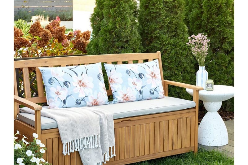 BENEDETTA Utomhuskudde 42x60 cm Blå - Textilier & mattor - Kuddar & plädar - Utomhuskudde