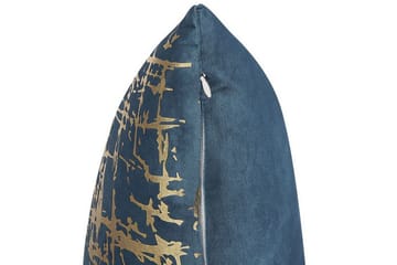 Beneton Utomhuskudde 45x45 cm - Blå/Guld - Textilier & mattor - Kuddar & plädar - Utomhuskudde