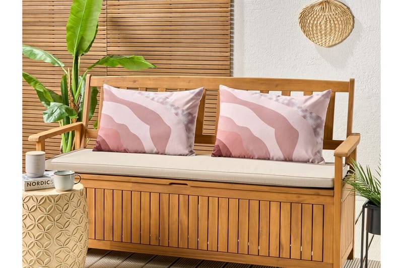 BUSTO Utomhuskudde 42x60 cm Rosa - Textilier & mattor - Kuddar & plädar - Utomhuskudde