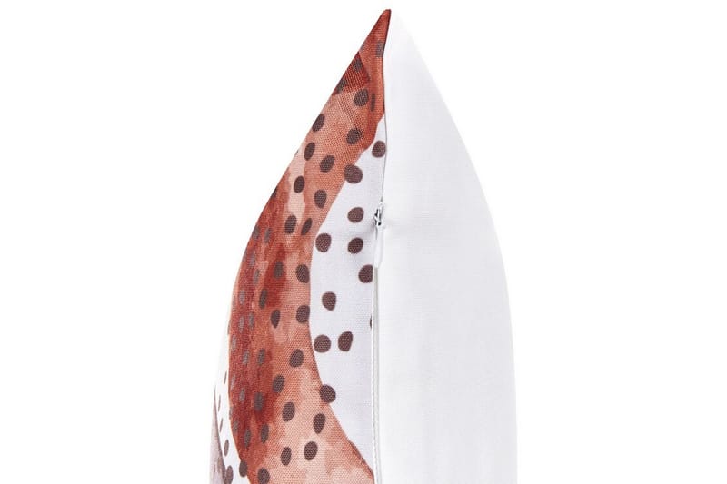 CANNOLE Utomhuskudde 45x45 cm Brun/Vit/Svart - Textilier & mattor - Kuddar & plädar - Utomhuskudde