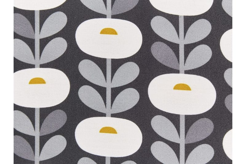 CORSANO Utomhuskudde 40 cm Rund Grå/Vit - Textilier & mattor - Kuddar & plädar - Utomhuskudde