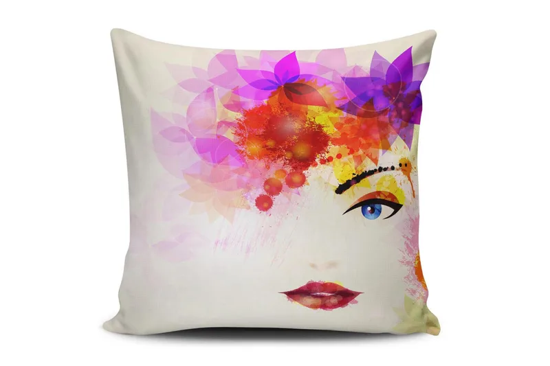 Cushion Love Kudde 45x45 cm, Multi
