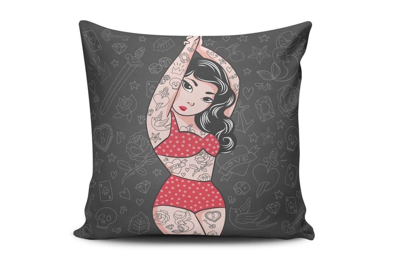 CUSHION LOVE Kudde 45x45 Multi - Textilier & mattor - Kuddar & plädar
