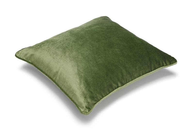 ETOL VELVET Kuddfodral 45x45 Grass - Prydnadskuddar & kuddfodral