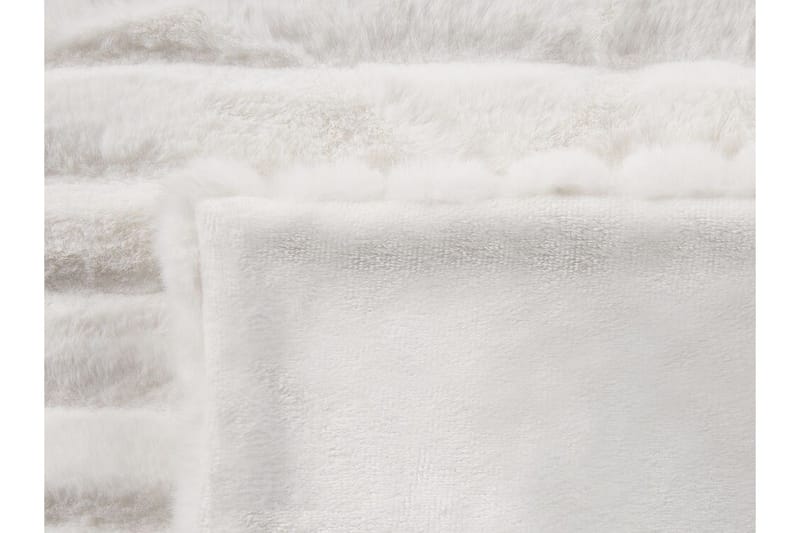 Abteh Pläd 150x200 cm Tvåsidig - Vit - Textilier & mattor - Kuddar & plädar - Filtar & plädar