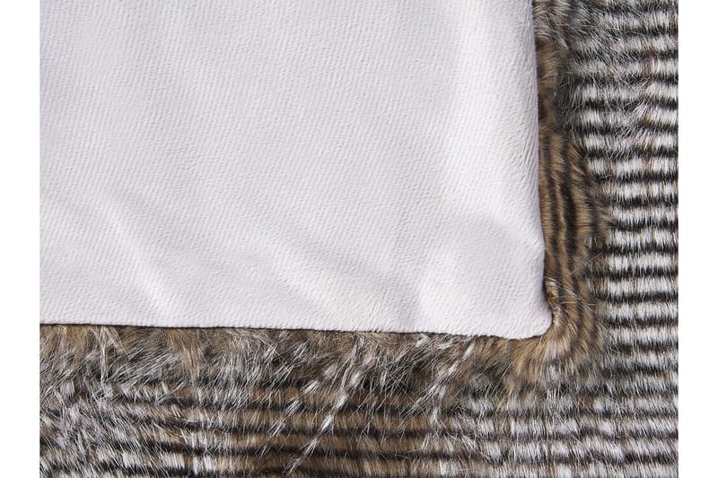 Asdad Pläd 150x200 cm Tvåsidig - Brun/Vit - Textilier & mattor - Kuddar & plädar - Filtar & plädar