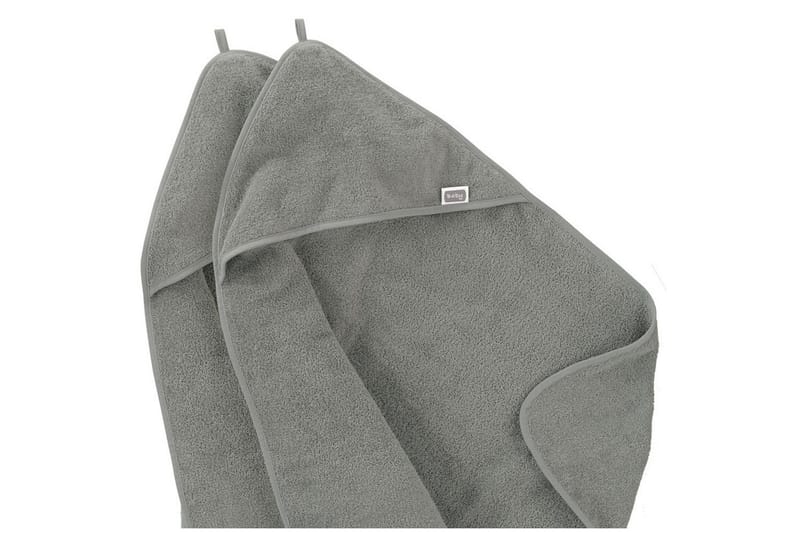 Babycape Basic 75 x 75 cm 2-Pack Grå - Barn & bebis - Barntextilier - Barnsängkläder - Barnlakan