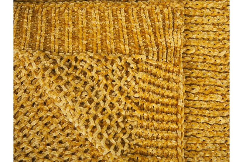 Haifa Överkast 150x200 cm - Gul - Textilier & mattor - Kuddar & plädar - Filtar & plädar