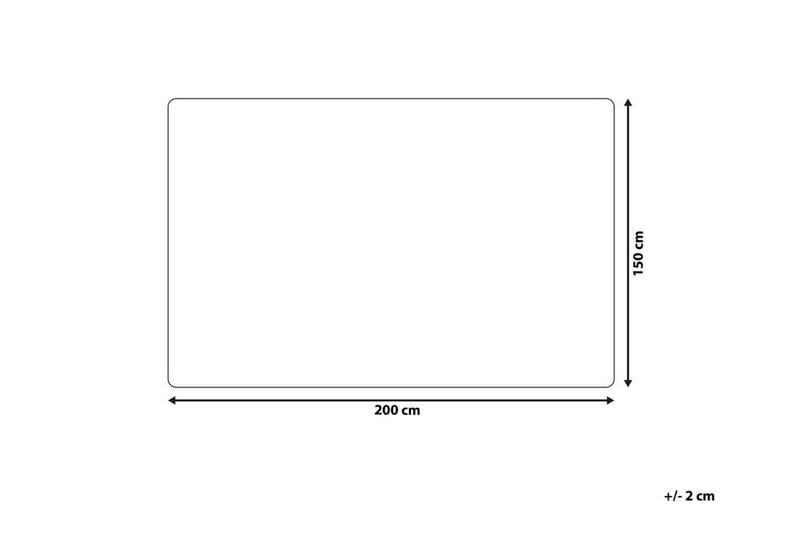 IHOUDJINE Pläd 150x200 cm Tvåsidig Grå/Vit - Textilier & mattor - Kuddar & plädar - Filtar & plädar