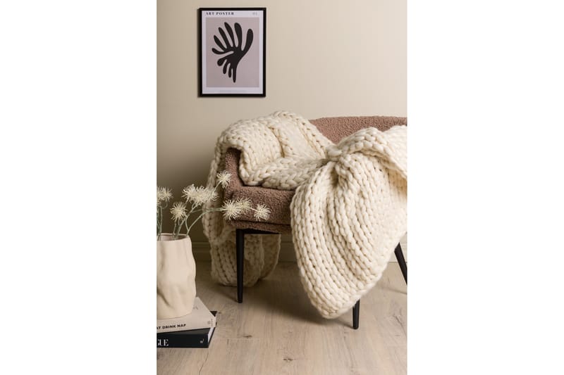Kate Pläd 130x170 cm - Beige - Textilier & mattor - Kuddar & plädar - Filtar & plädar