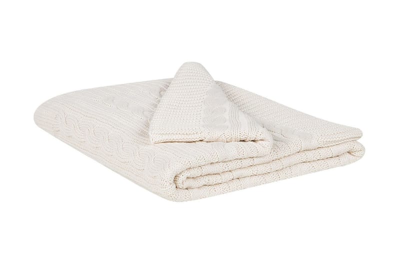 SAGISI Pläd 110x180 cm Beige - Textilier & mattor - Kuddar & plädar - Filtar & plädar