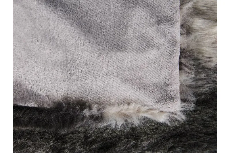 Tazart Pläd 150x200 cm Tvåsidig - Grå/Vit - Textilier & mattor - Kuddar & plädar - Filtar & plädar