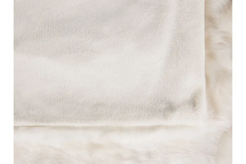Tourza Pläd 150x200 cm Tvåsidig - Vit - Textilier & mattor - Kuddar & plädar - Filtar & plädar